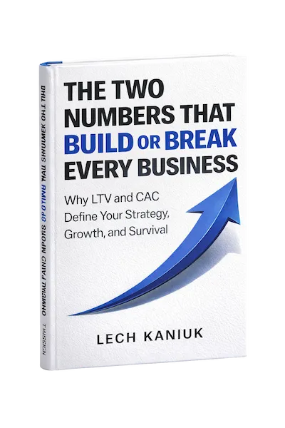 LTV-CAC Operating System book cover