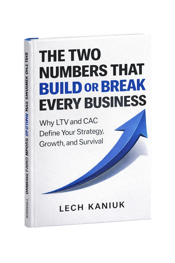 LTV-CAC Operating System book cover